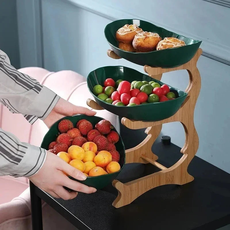 Multi Tiered Fruit Plates & Snack Stand
