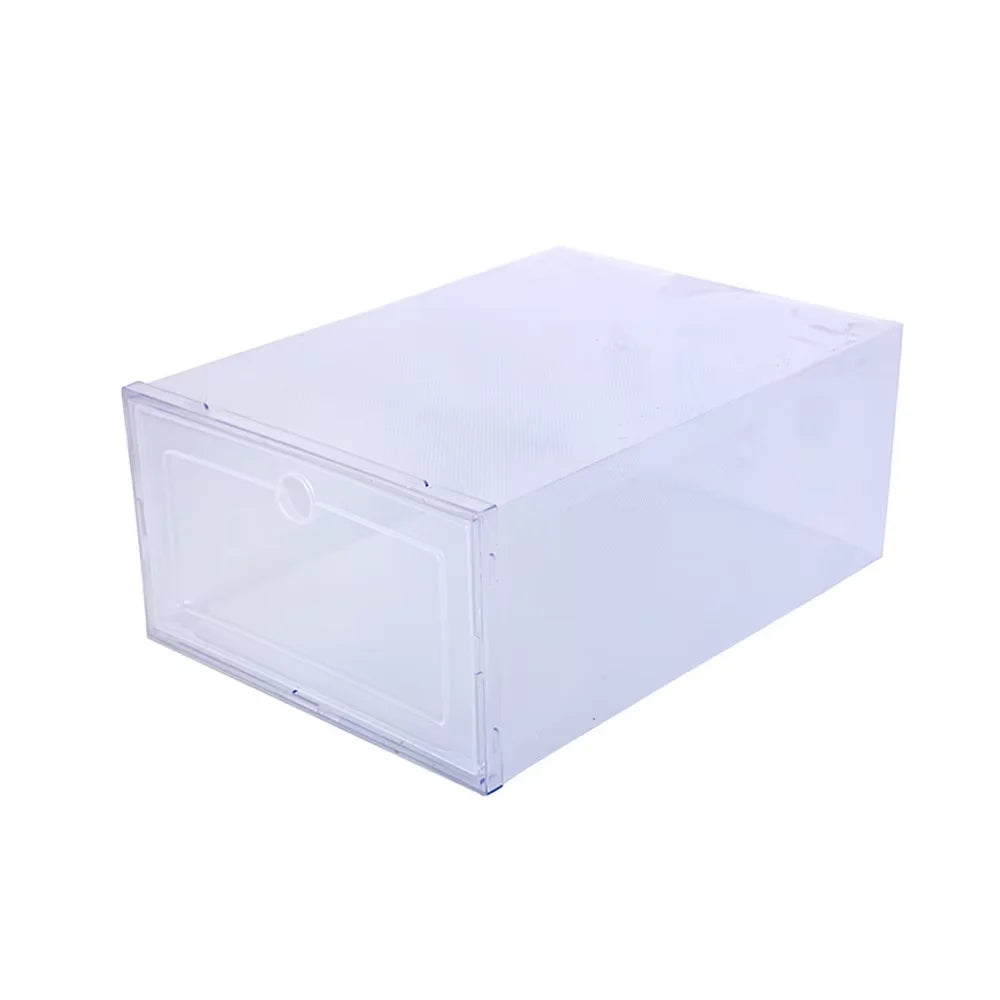 Stackable Transparent Shoe Boxes (6-Pack)