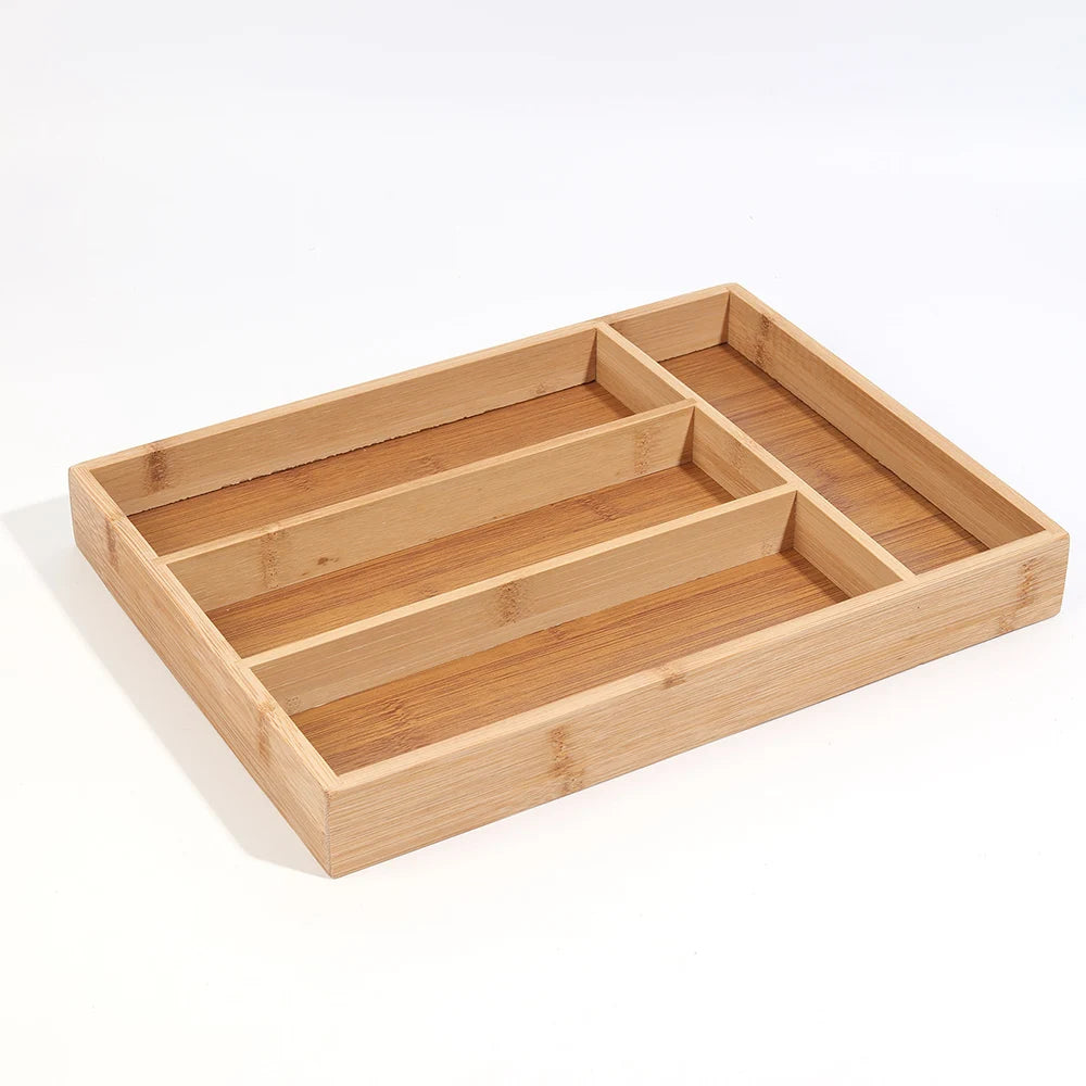 Bamboo Cutlery Divider Tray