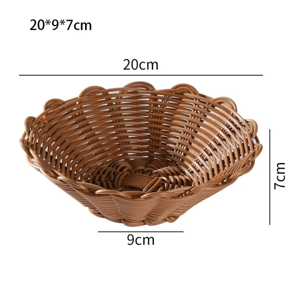 Woven Serving & Catch-All Basket
