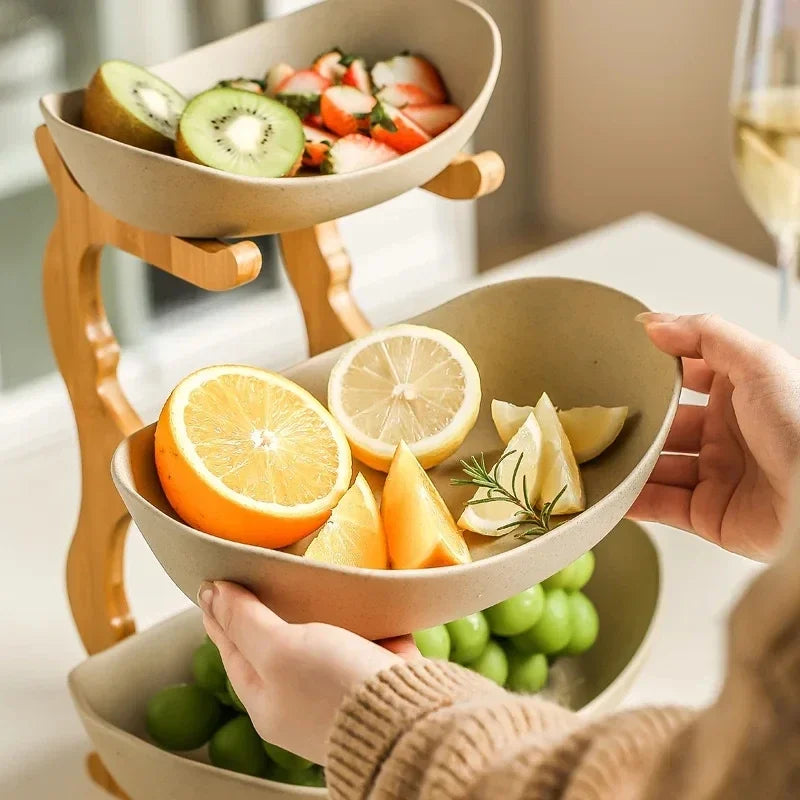 Multi Tiered Fruit Plates & Snack Stand
