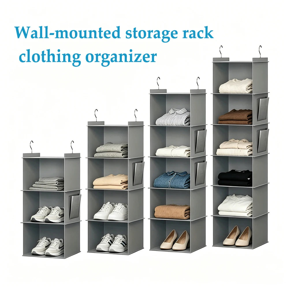 Foldable Hanging Closet Storage Organizer