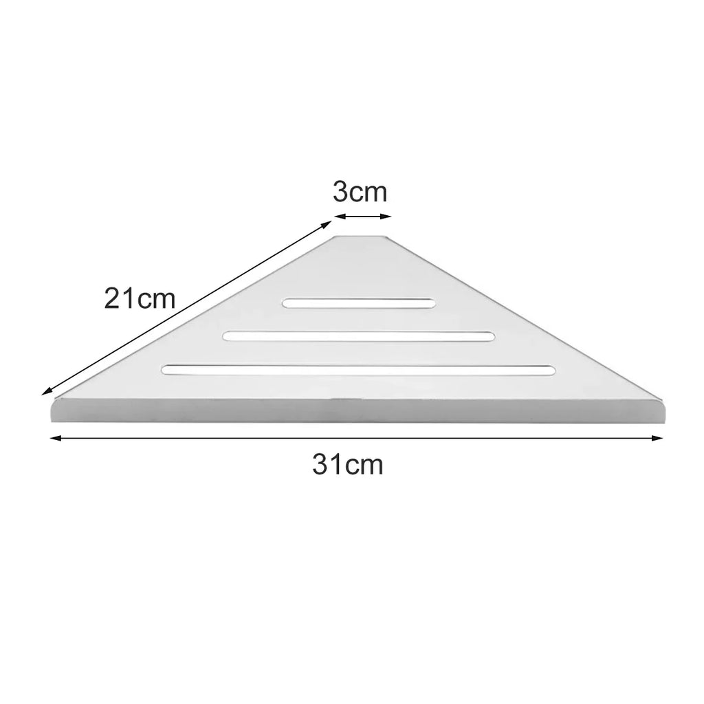 Stainless Steel Corner Shower Shelf