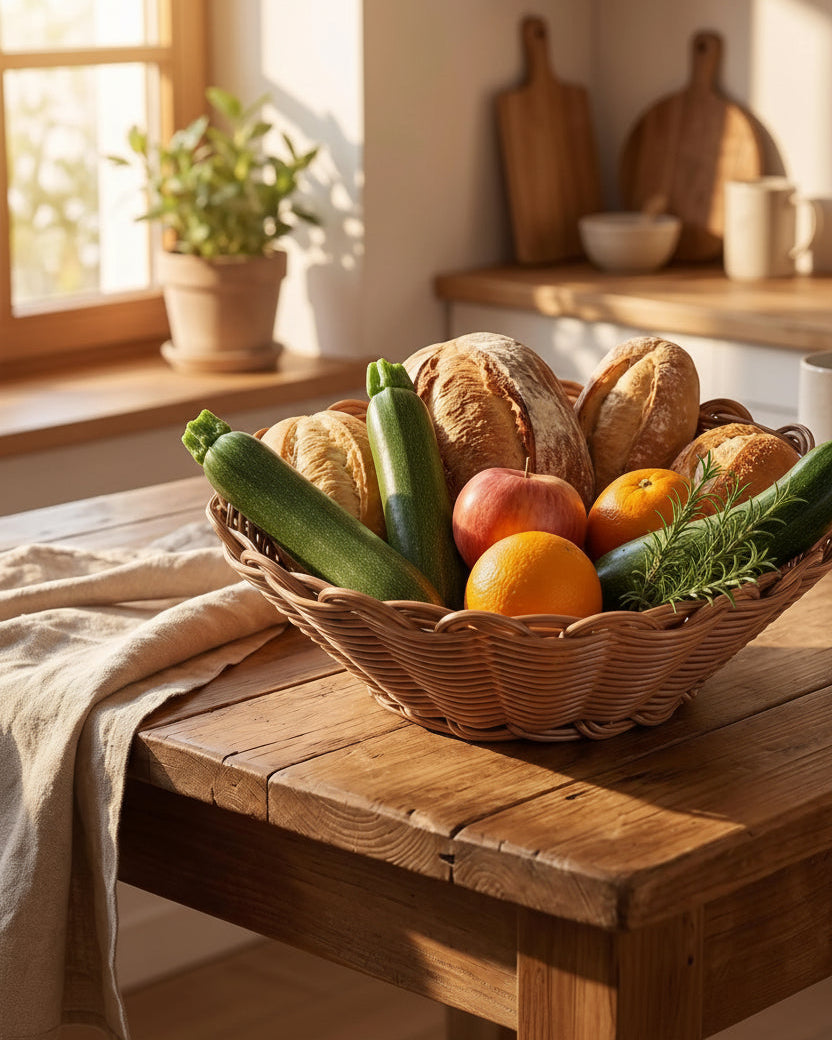 Woven Serving & Catch-All Basket