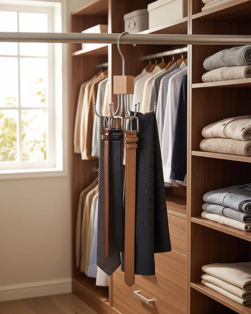 360 Degree Rotating Belt & Accessory Hanger